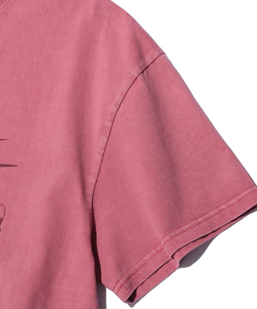 CRITIC Pigment Racing Critic Car T-Shirts Pink
