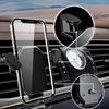 Car Mobile Phone Holder Gravity Lock Fixed Air Outlet Navigation Holder 360 Degree Adjustment Suitable For 4-7in Mobile Pho B0Q5