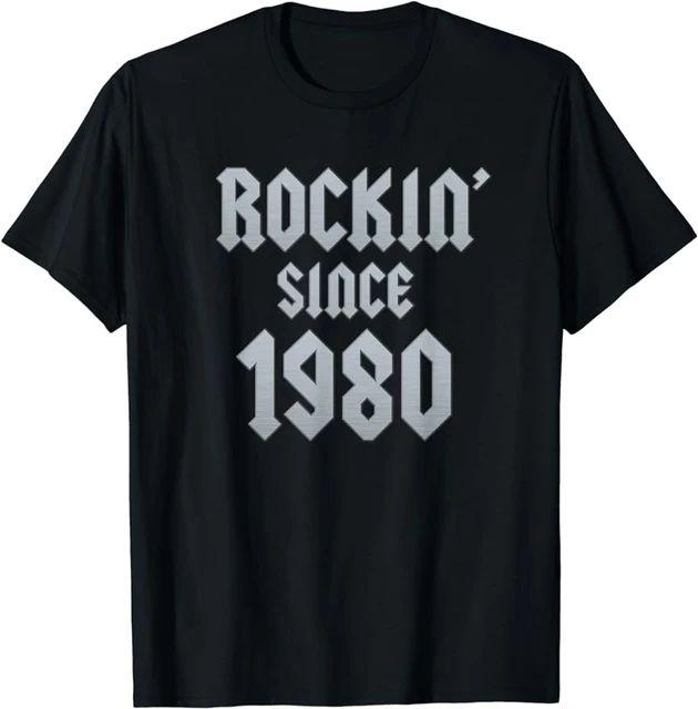 Men Vintage The Best Birthday Gifts Old 43th Birthday T Shirt Summer 43 Year Classic 1980 Limited Edition T-Shirt 77899