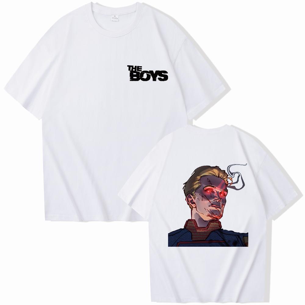 The Boys Tshirts Mens TV Show Starlight Women T-Shirts Homelander Funny T Shirt Cotton Fashion Designer Male Clothes Tops Tees