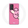 Case - BTS - Samsung Galaxy A33 5G - Soft Silicone - Cooky Pattern - Pink Color