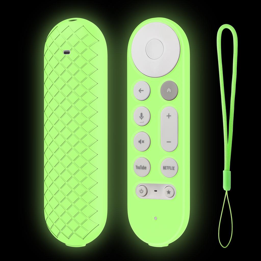 Silicone Remote Controller Cover Anti-scratch Remote Protective Case for Google TV Streamer 4K 2024 Voice Remote Control