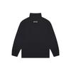Fear of God Essentials Свитшот с флисовой подкладкой и воротником-стойкой, унисекс, черный, FOG-FW20-331