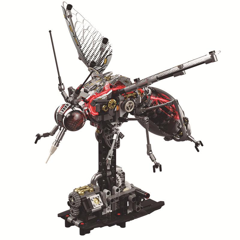 Совершенно новый Moc Премиум-класса Механический Премиум-качества Комар Первоклассная Сборка Премиум-качества Сборные-Кирпичики Высшего Качества Киберпанк Насекомое