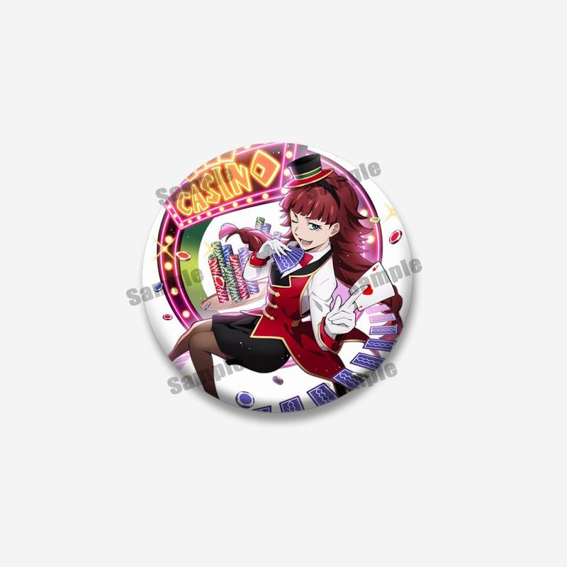 Hat Bag Decor Anime Badges Doppo Kunikida Soft Button Pin Kyoka Izumi Round Brooches Custom Jewelry Accessories Gifts for Friend