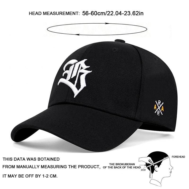 Бейсбольная кепка с вышивкой «Боковая буква B» для мужчин и женщин из хлопка, кепка для защиты от солнца, походная кепка