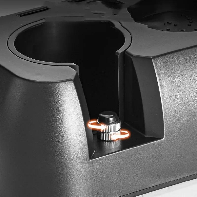 51-58mm Universal Coffee Tamper Station Stand ABS Coffee Portafilter Rack Distributor Holder Espresso Tamper Mat Stand Barista