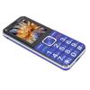 2G Кнопочный мобильный телефон GSM с двумя SIM-картами, разблокированный, базовый мобильный телефон с 2,4-дюймовым экраном, FM, светодиодный фонарик
