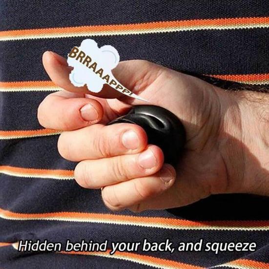 Игрушка-розыгрыш Интересная карманная мини-размера Издающая звуки пуканья Подлая опора для Дня дурака