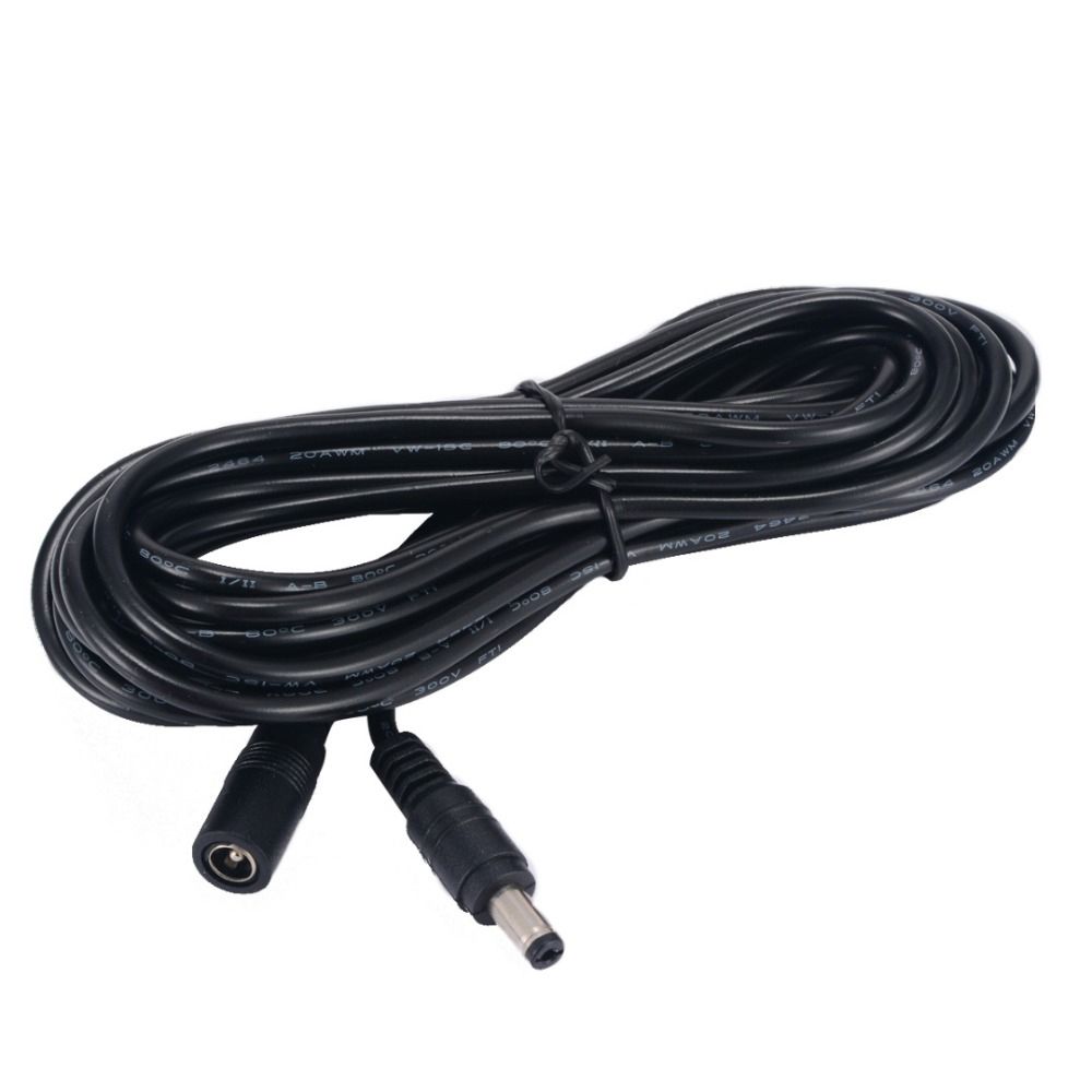 Female To Male Plug Adapter Extension Cable Cable For Camera Router Power Cord Extended Wire