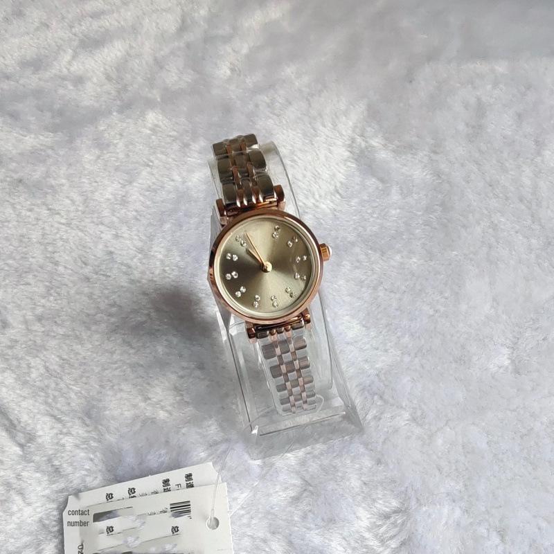 Женские кварцевые часы Armani AR11092 с фазами луны, Высококлассные модные водонепроницаемые стальные часы с жемчужными акцентами