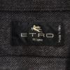 Etro Сделано в Италии Рубашка с длинным рукавом на пуговицах 38 Серый Женский Б/У