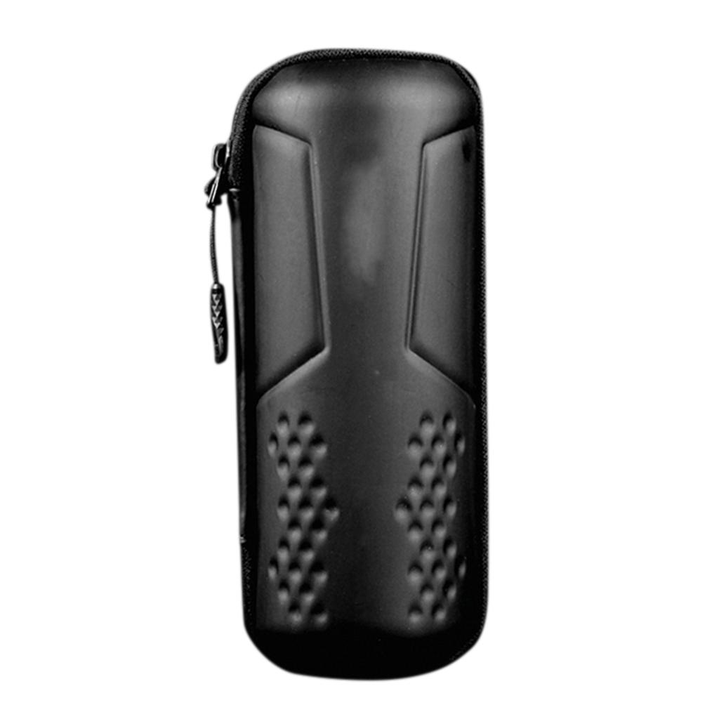 Bike Storage Bag Repair Tool Bag with Zipper Waterproof PU Front Frame Pouch Bicycle Tool Kit Bag for Water Bottle