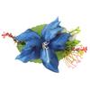 Сандаловое дерево Цветок Заколки-вилки для волос Китайский стиль Палочки для волос Ретро Аксессуары для волос Ханфу Фея Ципао Прическа Пучок Ювелирные изделия Тиара