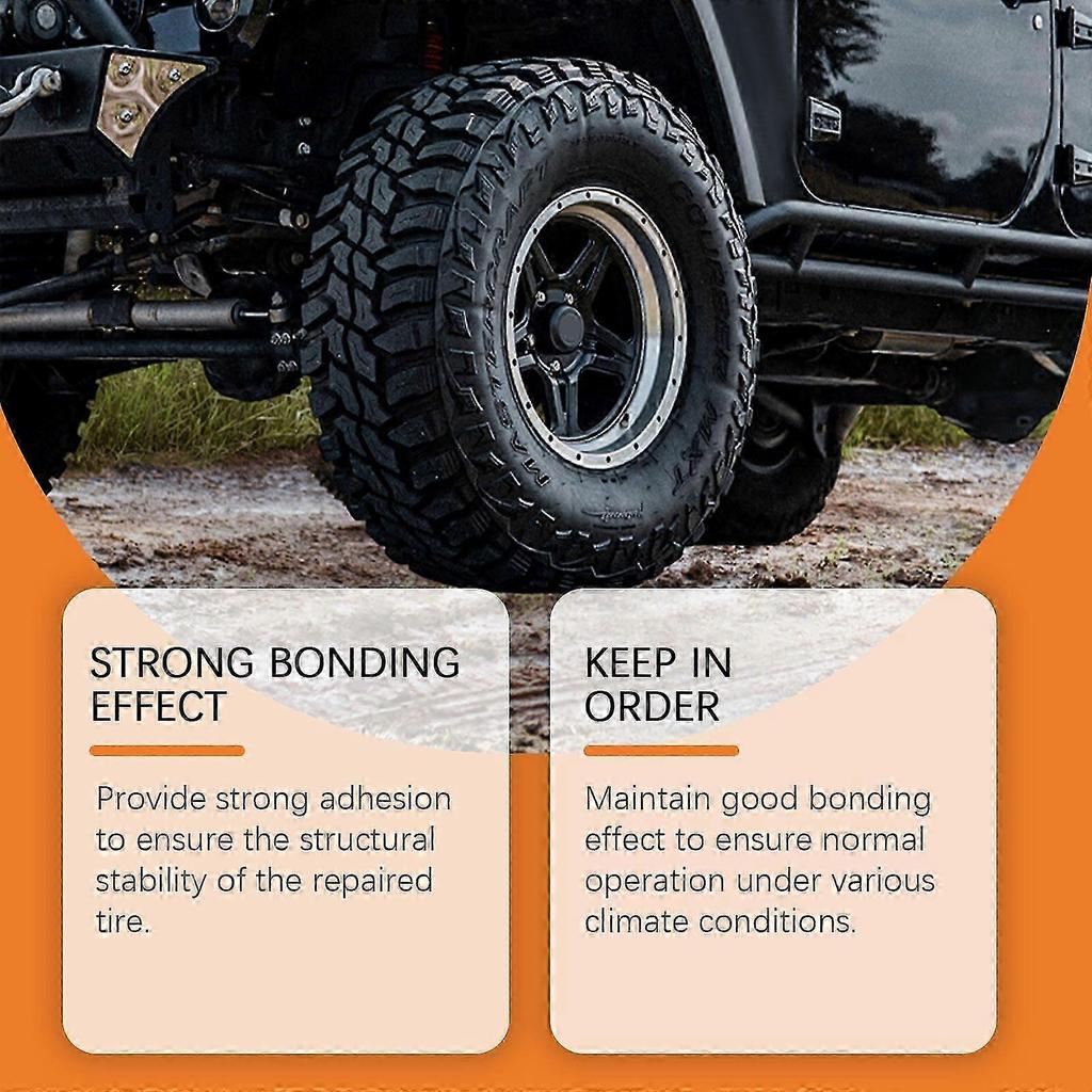 New model Homonth Car Tire Repair Glue Repair Car Tire Side Crack Scratch Daily Maintenance Repair Glue