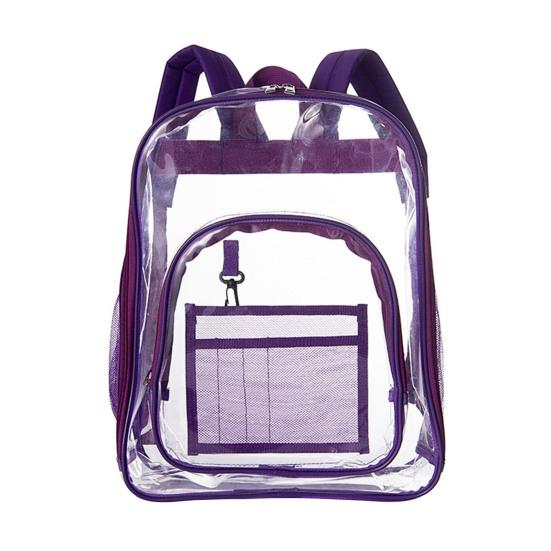 Прозрачный водонепроницаемый рюкзак большой емкости школьная сумка мужская и женская прозрачная дорожная