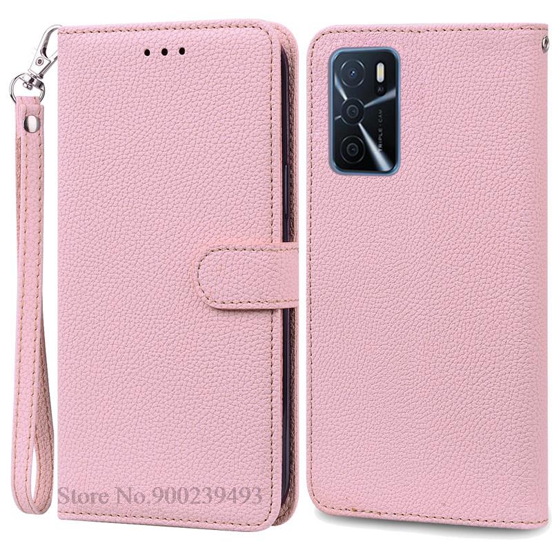 Для OPPO A16 Чехол Кошелек Флип Кожаный Чехол Для Oppo A16s Чехол OppoA16 s CPH2269 CPH2271 Силиконовый Чехол Для Oppo A16 A16s Чехол