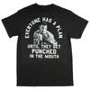 Everyone Has A Plan T Shirt Mike Tyson Trendy T-Shirt Summer Cotton Short Sleeve T-shirt Men's Oversized Crew Neck Tees Clothing