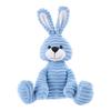 Apricot Lamb Blue Corduroy Bunny Plush Toy for Soft and Cute Fluffy Blue Corduroy Bunny for Girls and 23cm Kids, Boys,