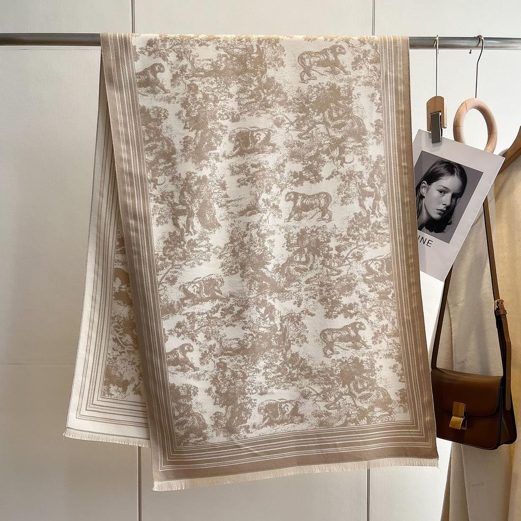 Популярная шаль на осень и зиму, уличный женский шарф, офисное одеяло, кашемировый шарф с бахромой, теплый шарф, прямая трансляция