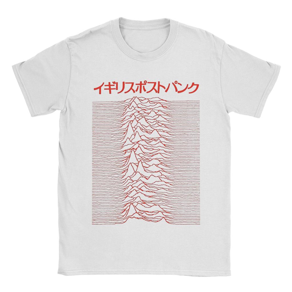 Retro Joy Division Japanese Tshirts For Men Women 100%Cotton Short Sleeve Punk Rock Goth Crewneck Summer TopsTops