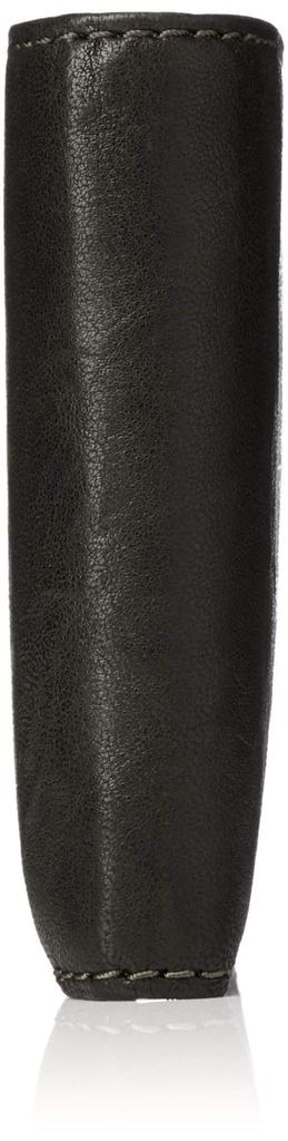 Мужской кошелек-бифолд L'Homme XP34110 из овчины (с кошельком для монет) черный