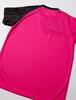 Mizuno Training Wear Short Pink 32MAA120 T-Shirt, Sleeve, Moisture-Wicking, Quick-Drying, Glow, XS,