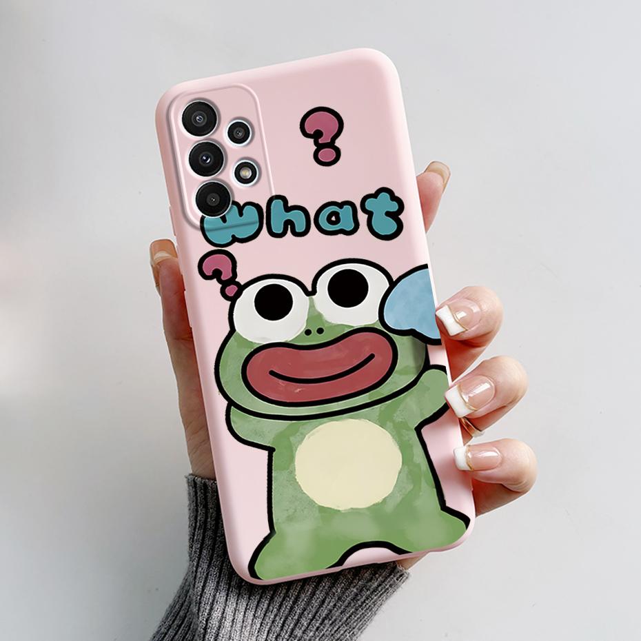 For Samsung Galaxy A53 5G Case Cover SM-A536B Stylish Painted Silicone Soft Protector Cover For Samsung A23 A33 A73 5G A 53 Capa