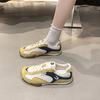Retro mesh breathable flat-bottomed German training shoes women's 2025 summer new color matching casual sports shoes versatile board shoes women