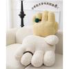 Nordic Style Palm Pillow Creative Simulation of Wearing Ring Five Finger Hand Shaped Solid Color Living Room Sofa Cushion Pillow