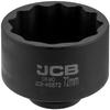 JCB Impact Socket 3/4" 72mm 12-Point Cr-Mo Socket Wrench