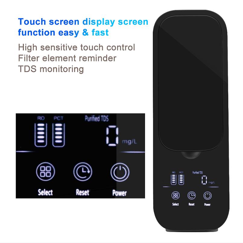 PSL9   Автоматический настенный диспенсер для воды - для дома и коммерческого использования, очиститель воды обратным осмосом с угольным серым RO-фильтром