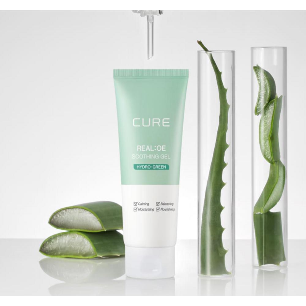 Ким Чон Мун Aloe Cure Real Aloe успокаивающий гель 150 мл x 2 шт + пробный набор, 1 набор