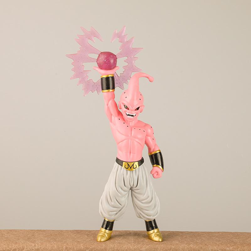26cm Dragon Ball Z Majin Buu Anime Figure Toys Super Buu PVC Action Figurine Statue Model Doll Collection Kids Birthdays Gifts