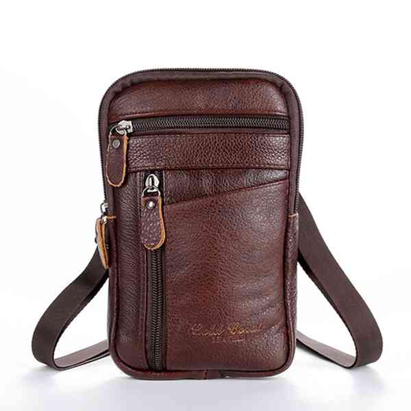 Outdoor Travel Men'S Shoulder Messenger Bag Lightweight Multi-Function Casual Crossbody Handbag