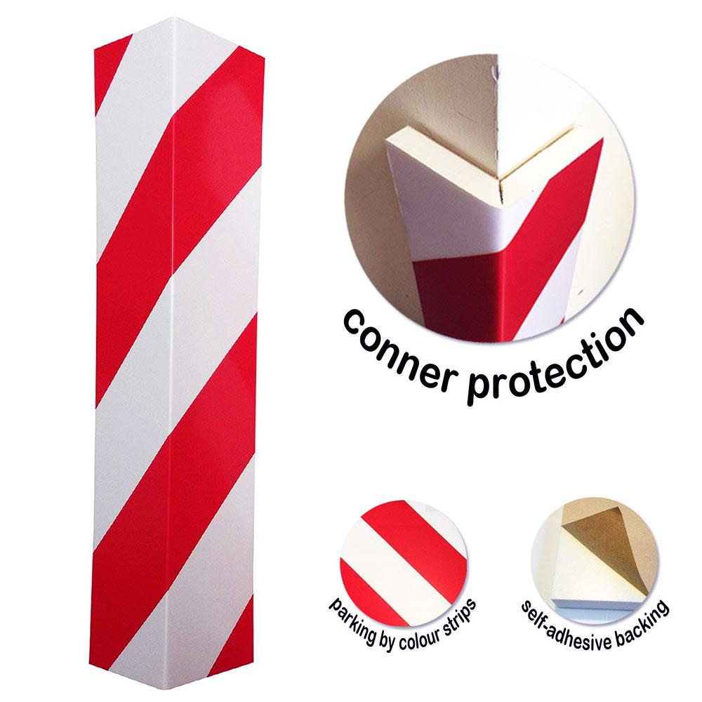 2-6pcs Garage Wall Protector Foam Edge Corner Bumper Foam Wall Corner Guard Car Sticker Anti Scratch Parking Auto Door Protector