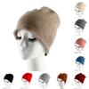 Мужские и женские вязаные шапки из шерсти универсальны, мужские головные уборы сложены, добавлены толстые и теплые шерстяные шапки