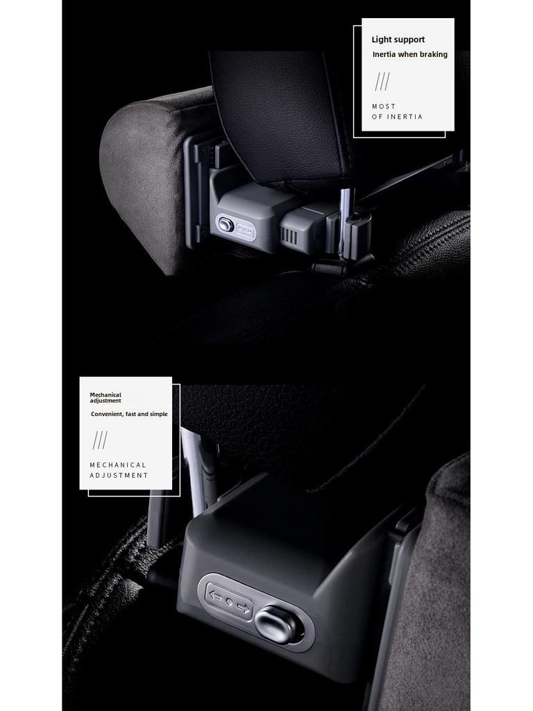 Регулируемая подушка для шеи из пеноматериала с эффектом памяти - интеллектуальный подголовник водителя U-образной формы