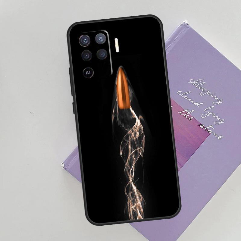 Чехол для телефона с коллажем из военных пуль для Oppo A96 A76 A16 A74 A53 A54 A94 A15 A17 A52 A72 A57S A58 A78 A98 A79