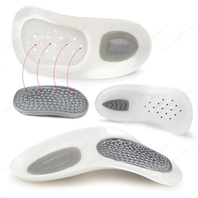 1 комплект съемных массажных стелек для ног, облегчающих боль в своде стопы, для мужчин и женщин, стельки для обуви, уход за ногами, стелька для коррекции свода стопы