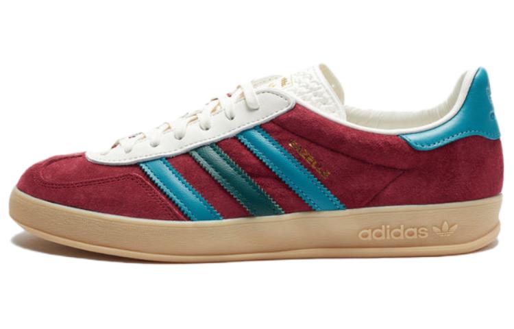 Gazelle Adidas Originals 'Колледжный Бордовый Зеленый' IG4996