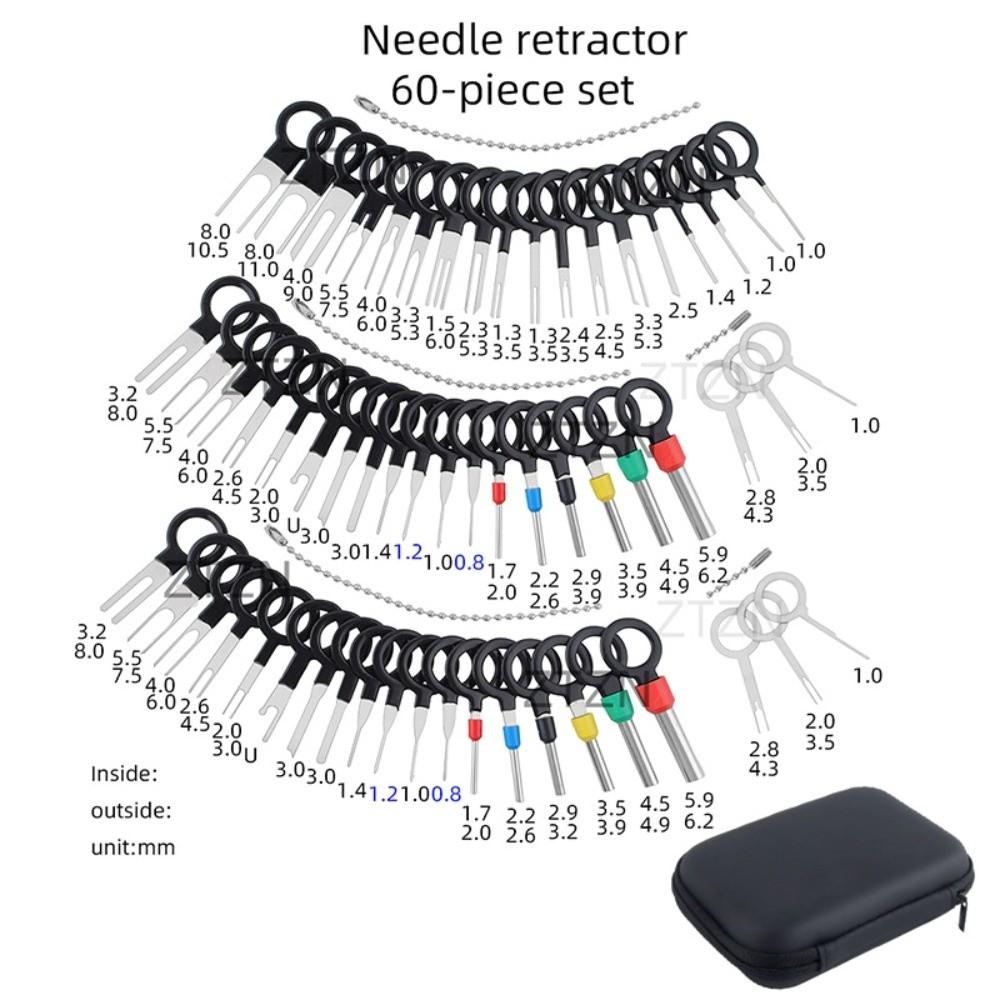 Mechanical Tools Car Terminal Removal Tool Kit Keys Automotive Plug Pullers  Mechanical Extraction