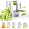 Multifunctional Hand Crank Grater 4 Blades Zucchini Noodle Maker Vegetable Spiralizer Potato