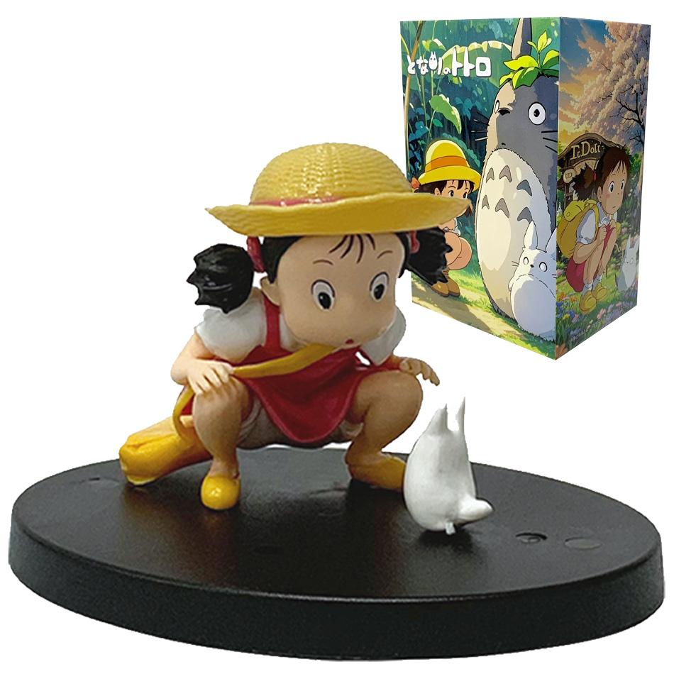 Каваии Мэй Сяомэй Тоторо Сосед Аниме Фигурка Милая Кукла Коллекционная Модель Детская Настольная Игрушка Подарок