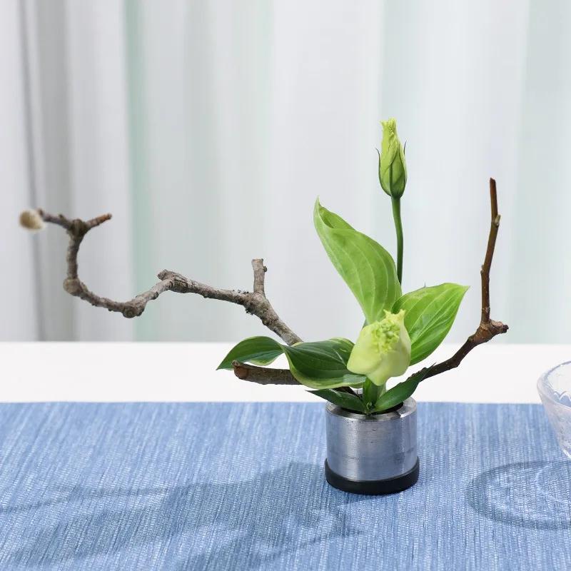 Японская икебана Shippo Dome Flower Art Fixed Tool Kenzan Flower Holder Frog Arrangement Insight Base Tools Ishizaki Pin
