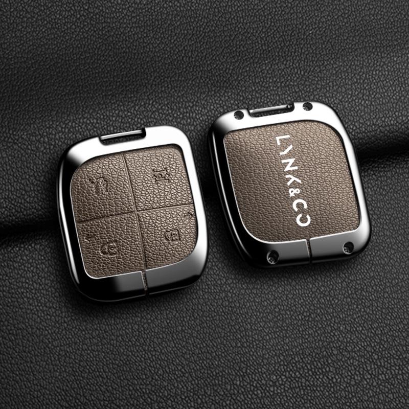 Чехол для ключа Lynk & Co 03: Защитный чехол с пряжкой против падения для моделей 01/02/05/06/08/09 - Мужской и Женский