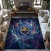 Фланелевый ковер с принтом Manchester City, нескользящий, мягкий, из полиэстера, для пола, декоративный коврик для спальни, гостиной, дивана