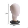 Mannequin Head Model Wig Hat Display Stand Holder 54cm Multifunctional Sturdy Manikin for