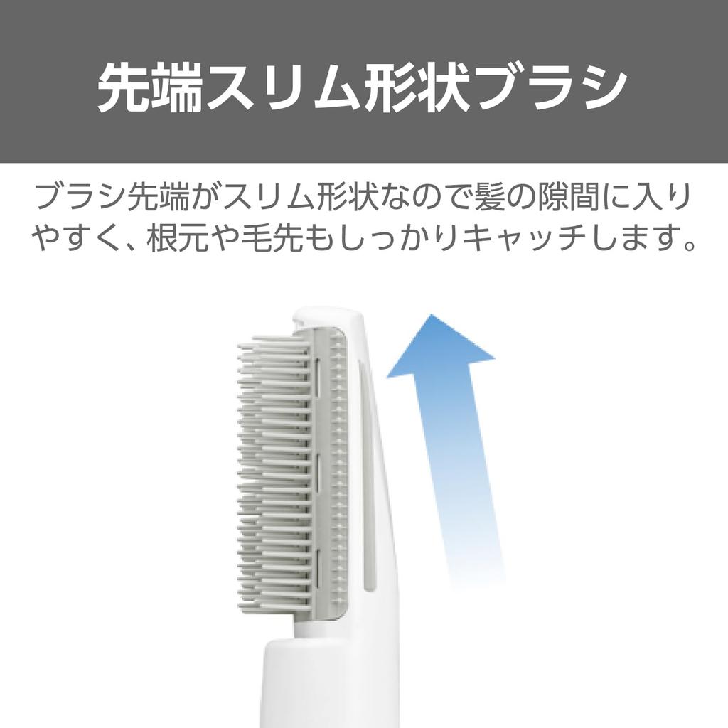Tescom Фен Curl Dryer Легкий 22 мм Catch Cushion Brush Белый TC105B-W