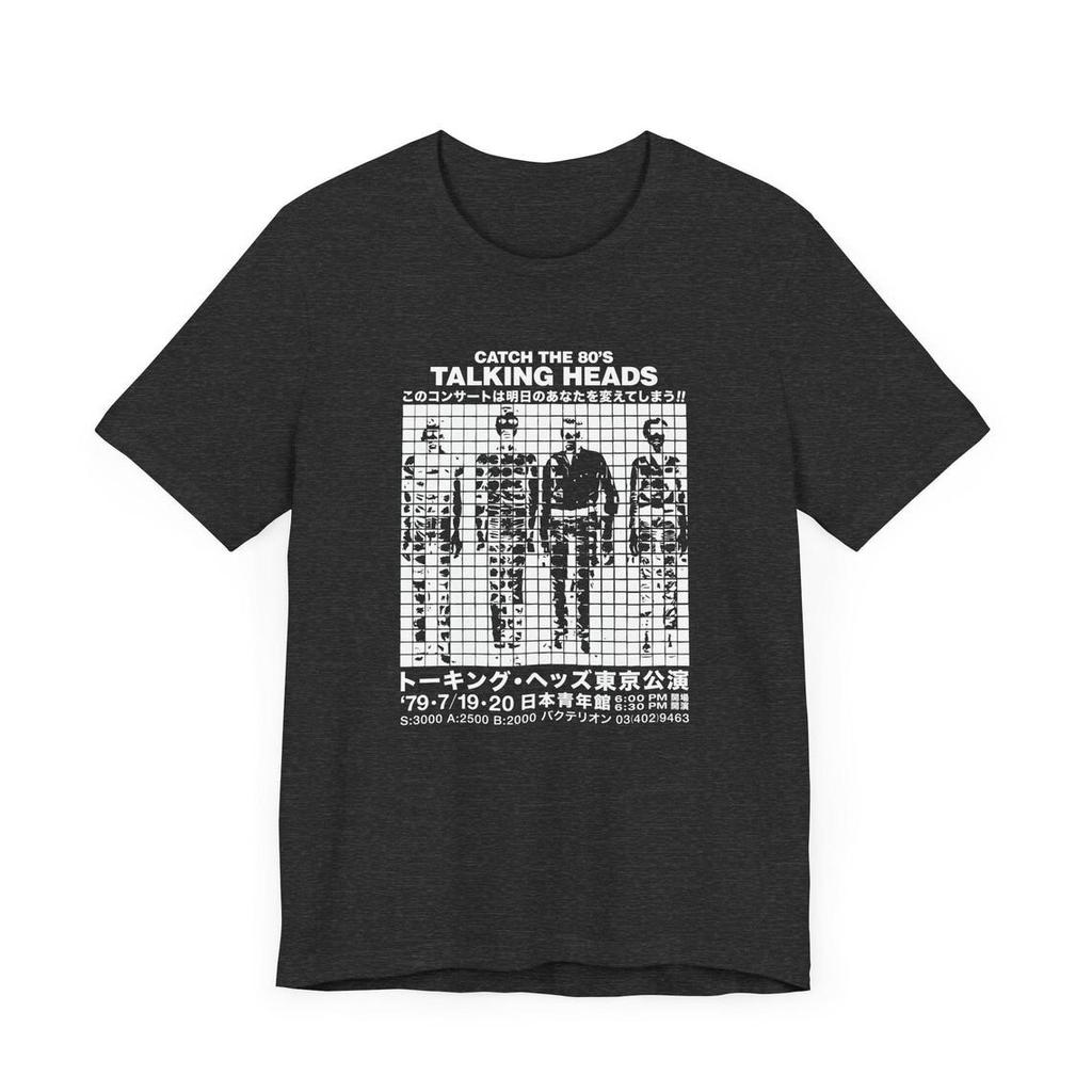 Футболка Talking Heads Live Japan 79,, Альтернативный рок УНИСЕКС РУБАШКА